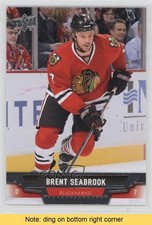 2013-14 Upper Deck Brent Seabrook #118 READ 0b3