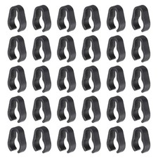 MECCANIXITY 30Pcs 19mm Microphone Cable Clips Universal Microphone Stand Cabl...