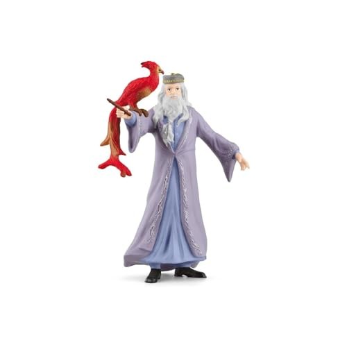 Schleich 42637 Dumbledore & Fawkes Harry Potter Spielfigur Ab 6 Jahren 11X4X12-image