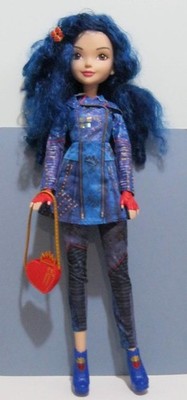 Disney Descendants 2 TALL 28'' MY SIZE EVIE Doll-Clothes/Purse Shoes purple hair