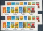 XE71460 Belgium 1999 greeting stamps FDC cancel booklets used