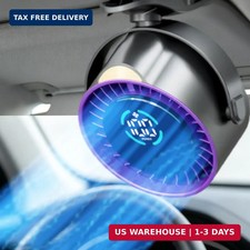 2026 Upgrade Portable Car Fan,Clip on/Hang/Stand 3D Circulating Air Car Cooler w