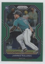 2021 Panini Prizm Green Prizm Jarred Kelenic #81 01wi