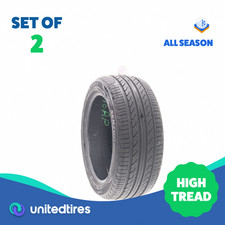Set Of 2 Used 23545zr17 Sentury Uhp 97w - 9.532 Set Of 2 Used 23545zr17 Sentury Uhp 97w - 9.532