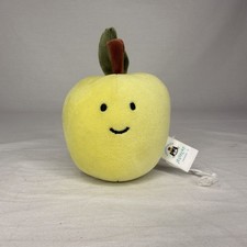Jellycat Fabulous Fruit  Apple Soft Plush Toy 4" Retired Green
