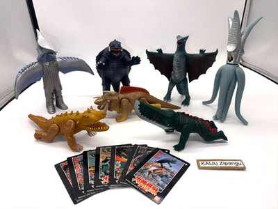 1998 Daiei Kaiju Series Gamera Memorial Box Figure Set of 7 types