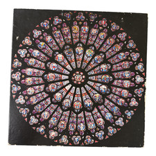 Springbok NOTRE DAME DE PARIS 500 Circular Jigsaw Puzzle North ROSE WINDOW
