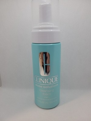 CLINIQUE ACNE SOLUTIONS CLEANSING FOAM SALACYLIC ACID 4.2 OZ