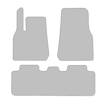 Fußmatten passend für Tesla Model Y Typ 5YJY (Baujahr 2019 - aktuell), Dura grap