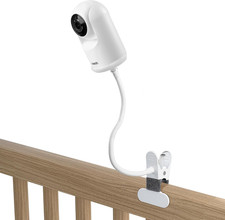 Clamp Baby Monitor Mount for Vtech Advanced HQ Max Baby Monitor Camera White 