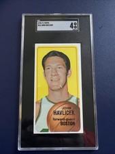 1970-71 Topps Basketball #10 John Havlicek  SGC 4 - Boston Celtics
