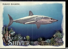 2021 Topps Allen & Ginter #DSS-3 Mako Shark Deep Sea Shiver