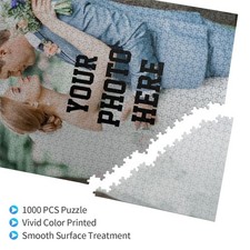 1000 Pcs Personalized Puzzle Custom Photo Puzzle with Your Image Wedding Gift