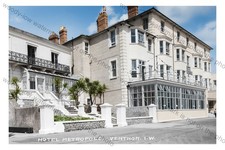 IWC1720 - Isle of Wight - Ventnor Hotel Metropole c1960/70s - photo 6x4