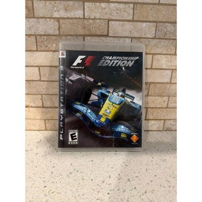 Formula One Championship Edition PS3 Racing Game