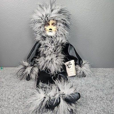 Crawford's Collectibles Porcelain Cat Clown Doll Musical CATS Miss Kitty 