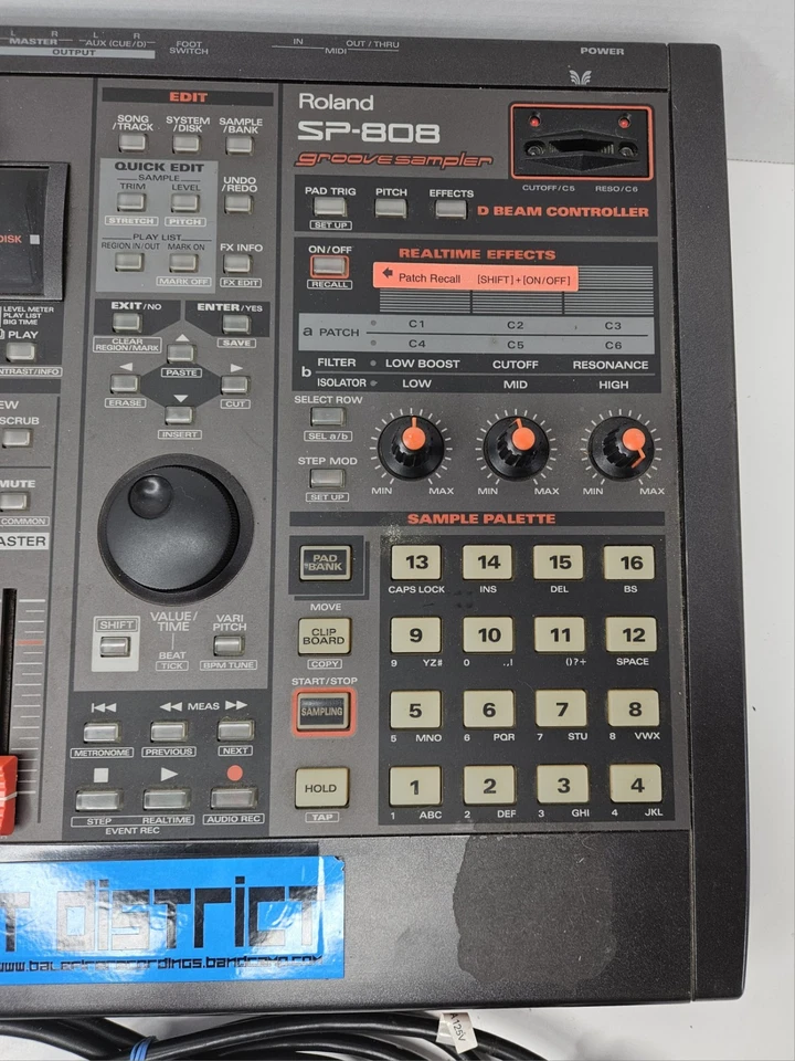 Roland SP-808 Groove Sampling Machine Recorder Groove Sampler Drum Groove Box - Bild 3 von 4