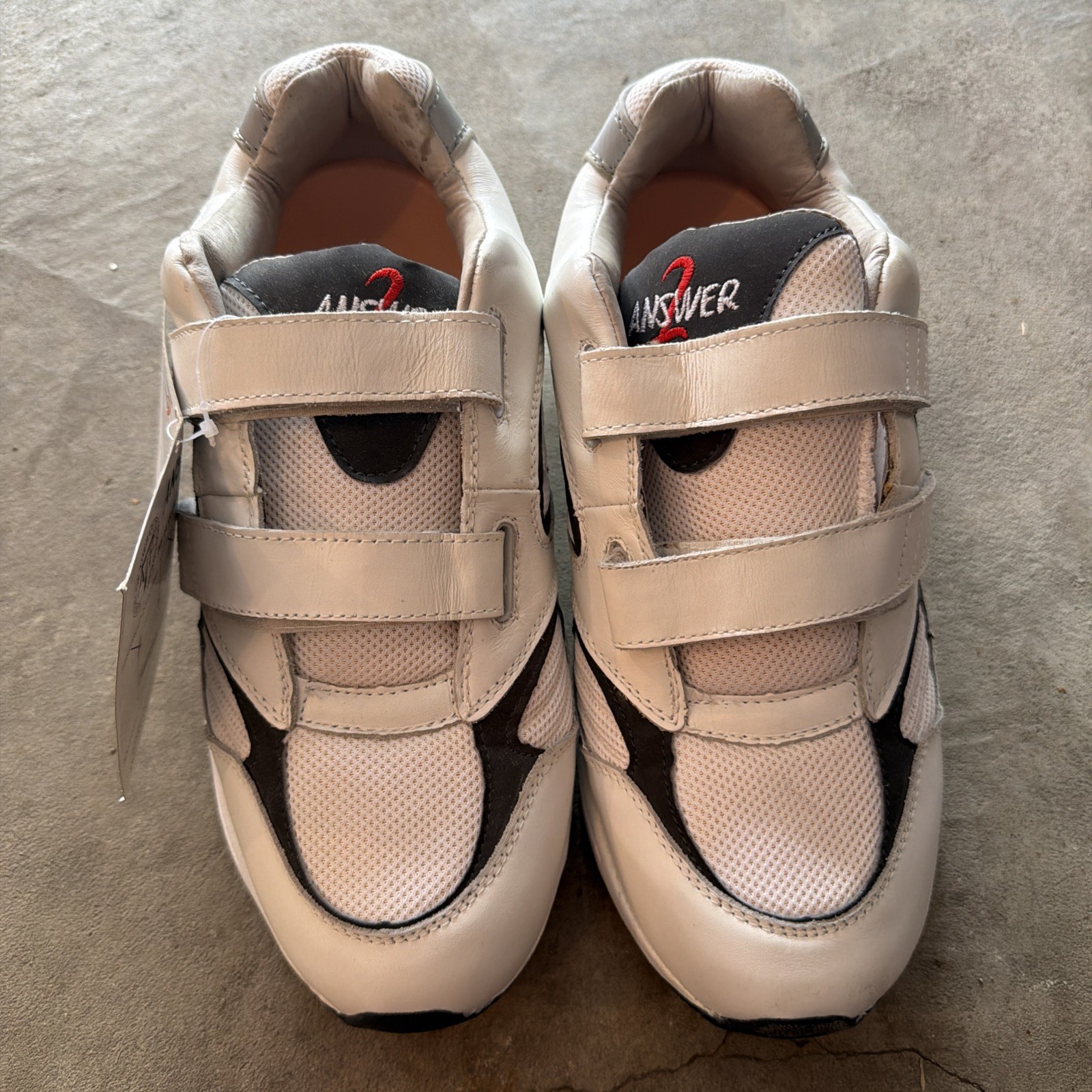 ANSWER 2 WHITE SHOES SIZE 12 with tags  