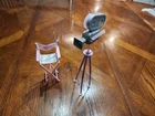 Barbie Acting Video Shoot Playset - Includes Chair & Camera On Tripod - Vintage