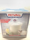 Rival Ice Cream Maker 4 QT Electric Yogurt Freezer 8401 -M In Original Box New