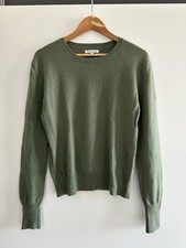 NOTSHY Cashmere 100 % Kaschmir Pullover Damen Gr. M 38 40 Grün