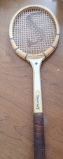 1970's Spalding PANCHO GONZALES Wooden Tennis Racket Racquet 4 1/2" Grip
