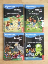 Die drei ??? Kids-Bücherhelden 2.Klasse-4xBuch Bücher Bücherpaket Hardcover TOP