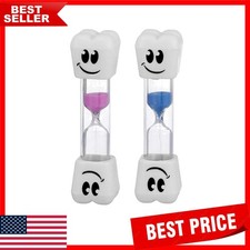 Versatile 2-Minute Sand Timers - Ideal Gift for Kids  Productivity Boosting