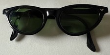 Victory Eyeglasses Frames Cat Eye Black Retro 5 3/4 1950s Sold 4 Frames Only