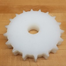 18T 1 1/4" Bore Sprocket, 1 1/8" Thick - USED
