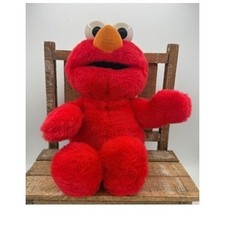 Tyco Elmo Plush Toy Kids Small Red Excellent Vintage 1995 Sesame Street Jim
