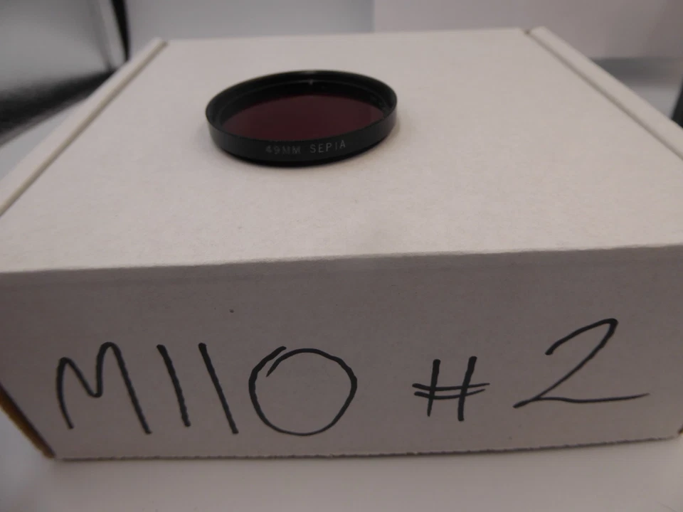 49mm 85 Brown / Tan / Sepia Filter. *VGC*. (ref 110) - Image 2 of 3