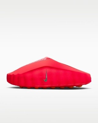 Nike Calm Slide Sandals Bright Red Comfort Massage Footbed 