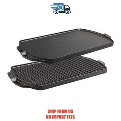 Lodge Seasoned Cast Iron Reversible Grill/Griddle