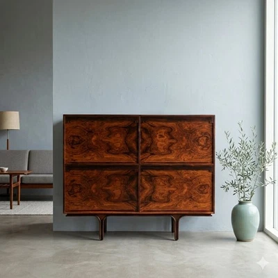 Vintage Highboard Bernini 504 Design Gianfranco Frattini 60er Jahre - Bild 1 von 4