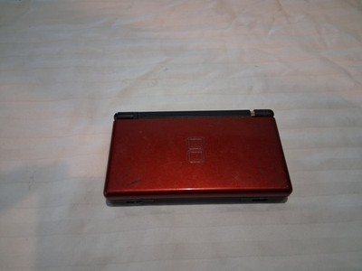 Nintendo DS Lite Crimson Handheld System - Red/Black- PARTS ONLY