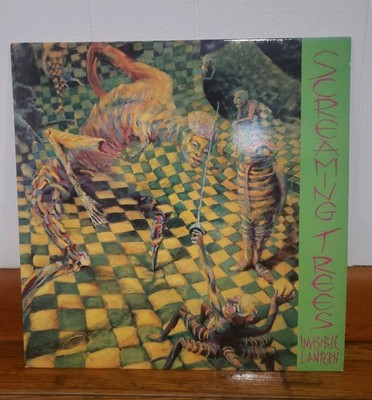 Screaming Trees Invisible Lantern 1988 Vinyl Record -1st Pressing - Mark Lanegan