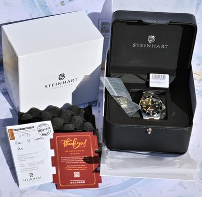 Steinhart Ocean One Red Sub Exclusively Edition for Gnomon Neuwertig Full Set