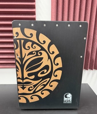 Toca Percussion Extended Range Cajon - Tiger Mask