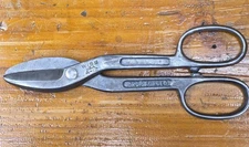 Vintage WISS A-12 Tin Snips  8” Drop Forged Shears USA Made