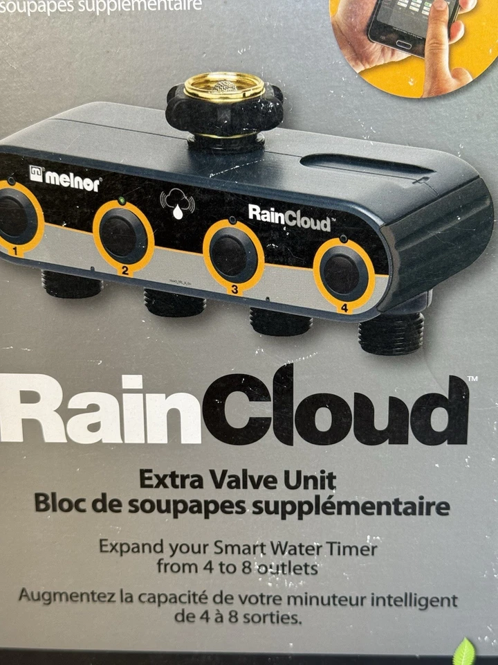 Melnor RainCloud Smart Extra Valve Unit Expands Smart Timer From 4-8 #15132 NIB - Image 3 of 4