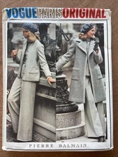 Vogue Paris Original Pierre Balmain 1026 Sz14 Vintage