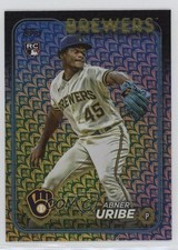 2024 Topps Series 1 Holiday Abner Uribe #310 11yh