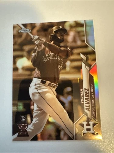 2020 Topps Chrome - Yordan Alvarez #200 Sepia Refractor (RC)