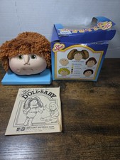 The Original Doll Baby Head 3111 Short Brown Hair Martha Thomas Box Damage