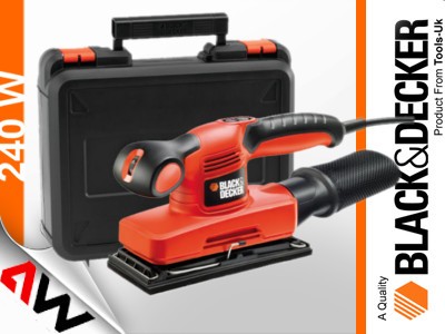 Black+Decker Szlifierka Oscylacyjna 240W Exzenterschleifer Black+Decker KA320EKA-image