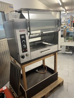 Eloma ELG 5G Hähnchengrill Grillwagen Gasgrill Rotisserie Grill Spanferkelgrill