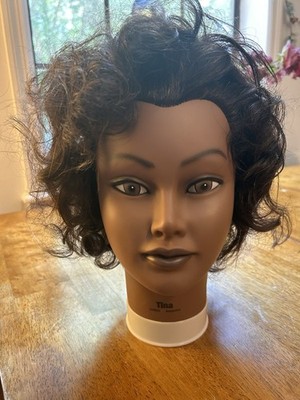 Tina Burmax Cosmetologist Mannequin Head Practice Doll