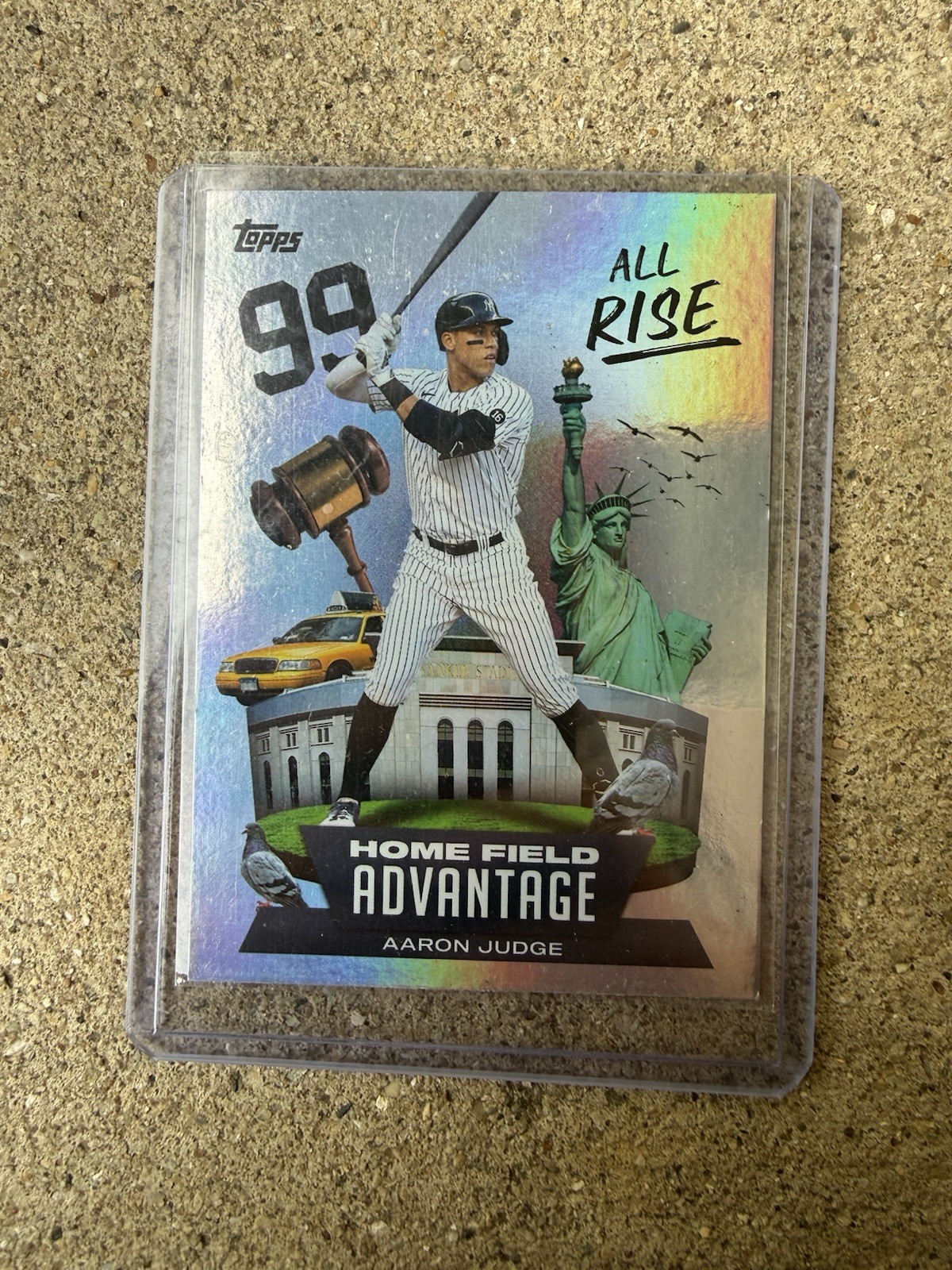 2022 Topps Aaron Judge Home Field Advantage HFA SSP Case Hit Yankees HA-7 🔥