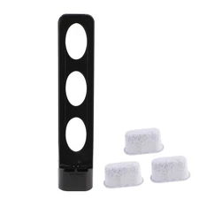 Replacement Parts Water Filter Holder with 3 Pack Charcoal Water Filters,Comp...